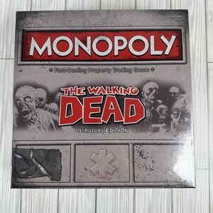 Monopoly: The Walking Dead Survival Edition Fast-Dealing Property Trading Game